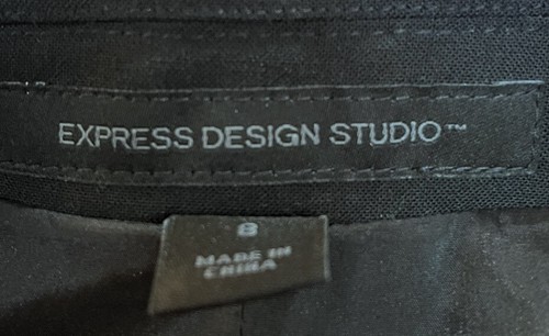 BLAZER DONNA NERO EXPRESS DESIGN STUDIO TAGLIA 8 - USATO IN OTTIME CONDIZIONI - Foto 5 di 6