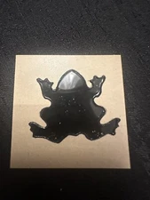 Rare Vintage 80s Mystik Oilies Oilie Oily Oilly Frog Touch Sticker 1980s