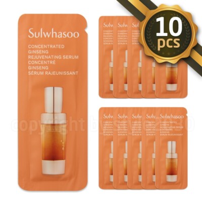 Sulwhasoo Concentrated Ginseng Rejuvenating Serum 1ml x 10pcs (10ml) Anti-Aging