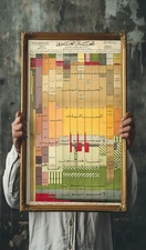 Timeline Chart Map Arab World Early Islam until 1962 خريطه زمنية للعالم العربي