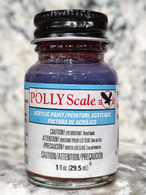 FLOQUIL POLLY SCALE RAILROAD MODEL PAINT 1oz - ROOF RED