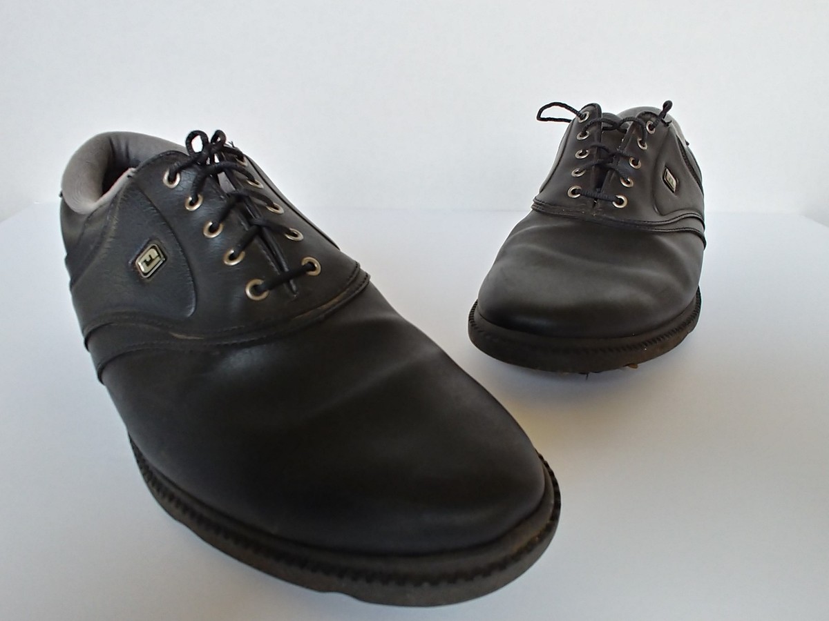 Footjoy Mens Original FJ Golf Shoes 45331  size 10 Footjoy 45331 Clearance Footjoy Golf Shoe Footjoy Icon  main image 4