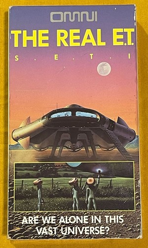 Omni The Real E.T. - S.E.T.I. VHS Science Fiction U.F.O. Documentary Rare