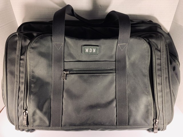 Tumi 22 278m3 Carry On Expandable Duffel Bag Overnight Satchel Green Luggage