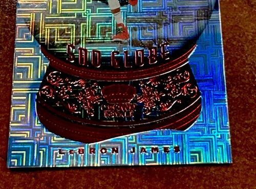 2020-21 Panini Crown Royale LeBron James #3 Sno Globe Die-Cut SP TMALL - Picture 2 of 4