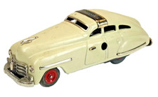 VINTAGE SCHUCO FEX 1111 WINDUP CREAM CAR WESTERN GERMANY