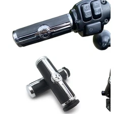 Skull Hand grips 1" For Harley Davidson 1996-later VRSC XL XR Dyna Softail