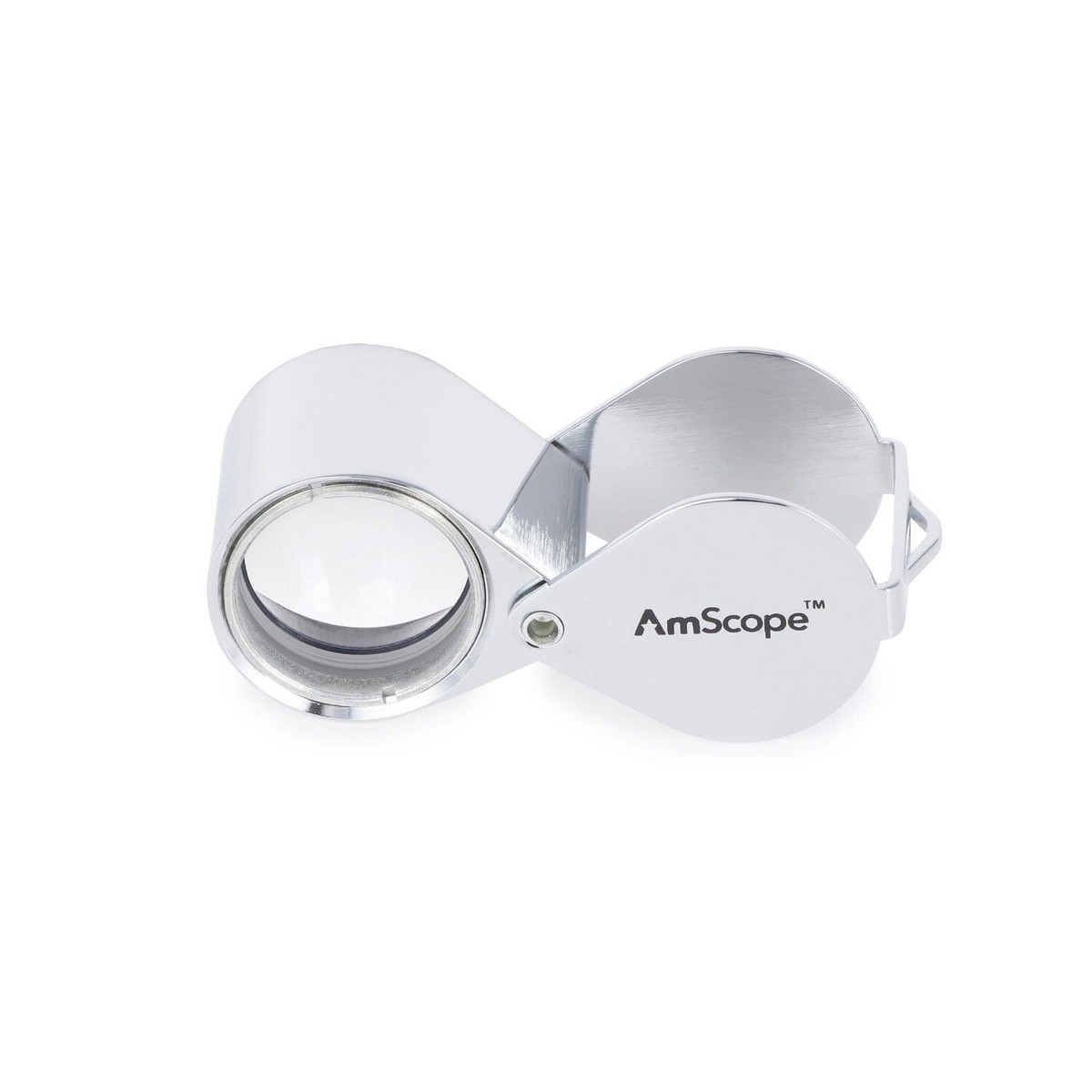 Handheld Achromatic 10X, 20mm Triplet Magnifier Loupe with