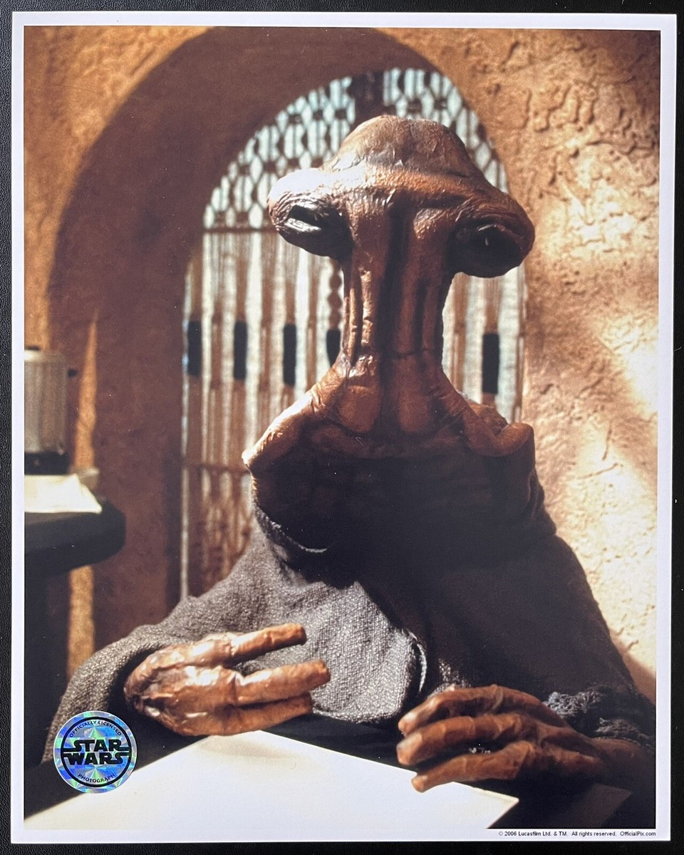 Star Wars A New Hope Cantina Alien Hammerhead Official Pix