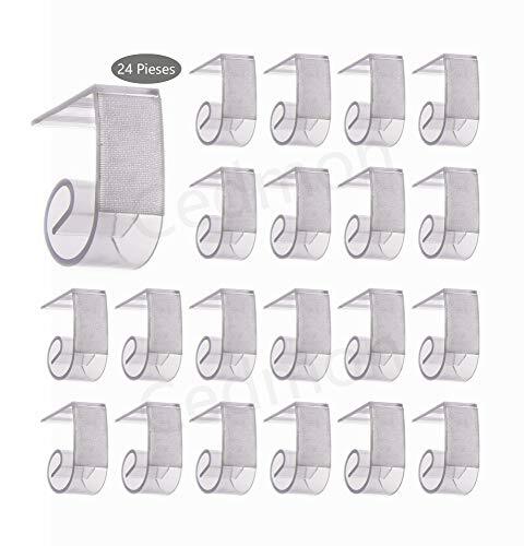 Table Skirting Clips Tablecloth Clips for Table 1" 1/2-2 1/8", Set of 24