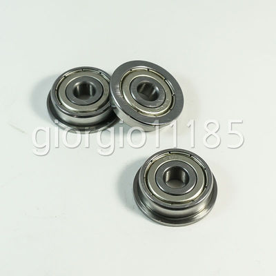 Lotto Di 10 Cuscinetti A Sfera F675ZZ – Misure 5x8x2.5mm, Doppia Schermatura, Flangiati, Metallo, Per Progetti Di Precisione