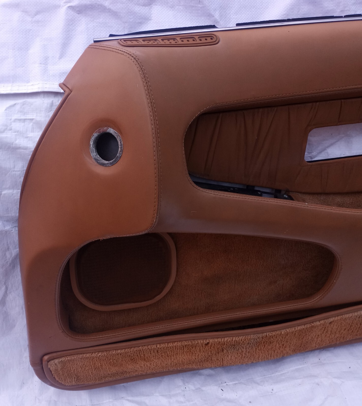 1989 1990 1991 Chrysler TC Maserati Right Left Door Panel Set Pair TAN