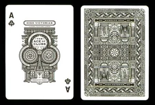 1 x playing card Theory11 High Victorian - Ace of Clubs ZT 39