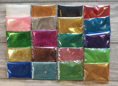 10g Glitzerpulver Glitter Glitzer Basteln Glitzerstaub Deko