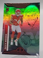 2022 PANINI ILLUSIONS SKYY MOORE ROOKIE FOOTBALL CARD KANSAS CITY CHIEFS NFL 45