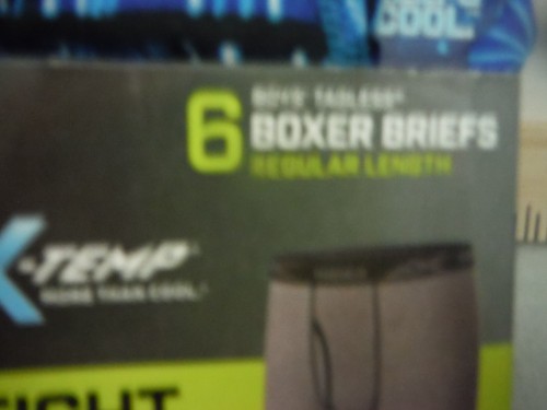 Hanes Boys' Size Large 14-16 X-Temp Tagless Boxer Briefs 5 Count Pack - Picture 4 of 6