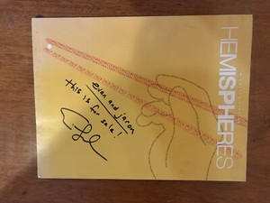 Evan and Jaron United magazine signed by Evan Lowenstein