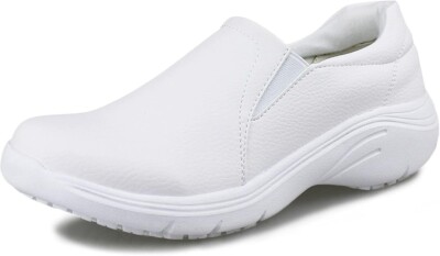 Hawkwell Womens Slip On Lightweight Slip Resistant Comfort Nursing Shoes Size 7