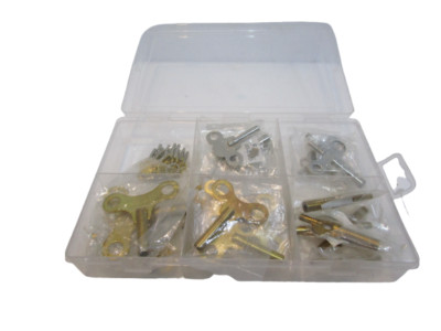 41 pcs CLOCK Key Keys Set for  Mainspring Winding Tools - WATCH KEY (1965)
