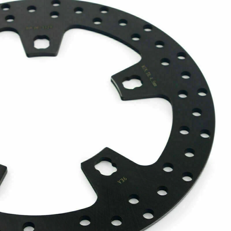 Rotores de freno delanteros traseros de 11,8" con pastillas Road King FLHR Road Glide FLTRX para Harley Foto 3 de 4