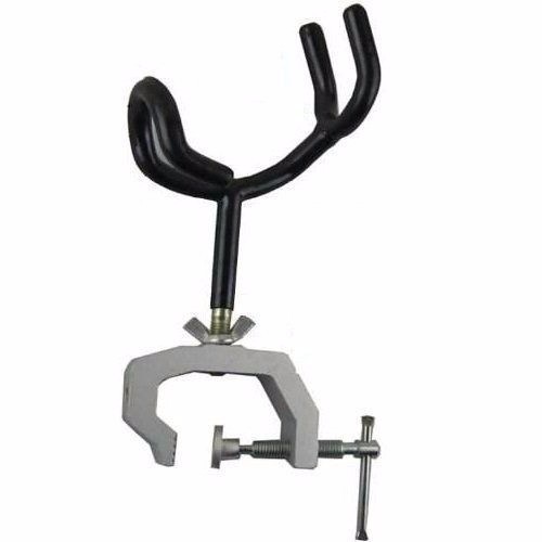 Heavy Duty Fishing Pole Rod Holder with Universal Clamp-On Boat