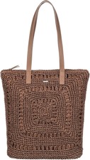 Roxy 12l Coco Cool Paper Straw Blend Beach Tote Bag Root Beer 241 