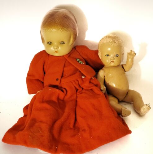 Vintage Effanbee Patsy Puppen Patsy und Patsy Babyette Antik TLC Menge 2