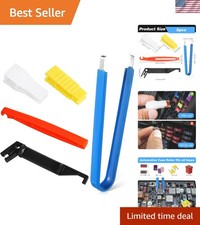5 Pcs Fuse Puller, 5 Sizes Automotive Fuse Puller Tool, Plastic Fuses Removal...