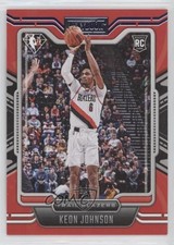 2021-22 Panini Chronicles Playbook Blue 71/99 Keon Johnson #289 0ie5