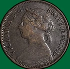 1891 Victoria Farthing — photo from another recent sale