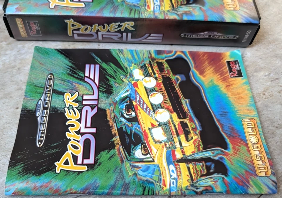 RARITÄT - Power Drive - SEGA Mega Drive Spiel - Bild 3 von 4