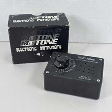 Vintage Metone Electronic Metronome Model 23 Made In The USA