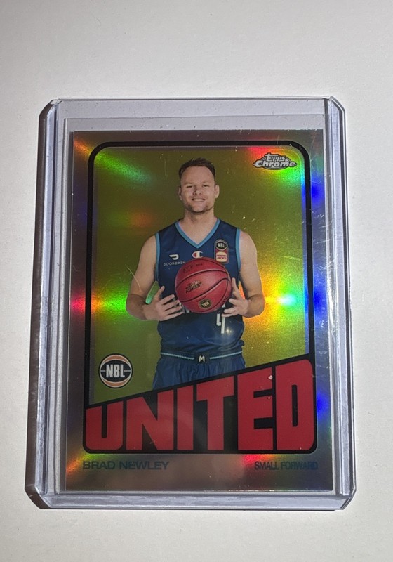 2022-23 Topps Chrome NBL National Basketball League - 1972 Topps Brad Newley