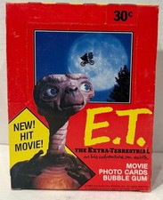1982 Topps ET E.T. The Extra-Terrestrial Vintage FULL 36 Pack Trading Card Box