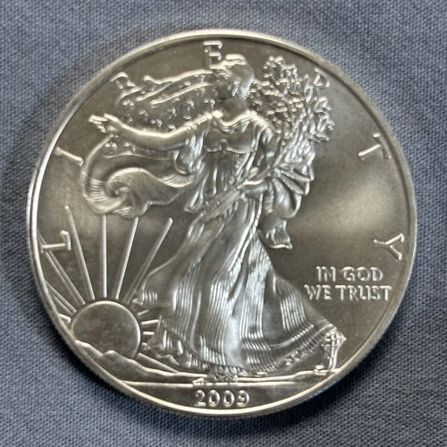 2009 American Silver Eagle 1 oz .999 Fine Silver BU Brilliant Uncirculated