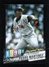 2020 Topps Update Decades Best Pitchers Black 120/299 Pedro Martinez HOF 00ur