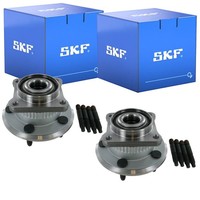2X SKF RADLAGER-SATZ Radlager Satz Hinten Passend FüR Jeep Commander Grand