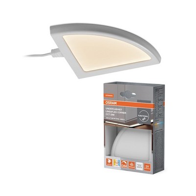 Osram LED Unterbauleuchte Corner Eckmodul Weiß 0,88W CCT 2700K/4000K Handsensor