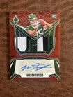 2025 Donruss Optic Mason Taylor Base (RAW)