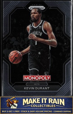 Kevin Durant 2022-23 Panini Prizm Monopoly Prizm All-Stars #PS2 Brooklyn Nets