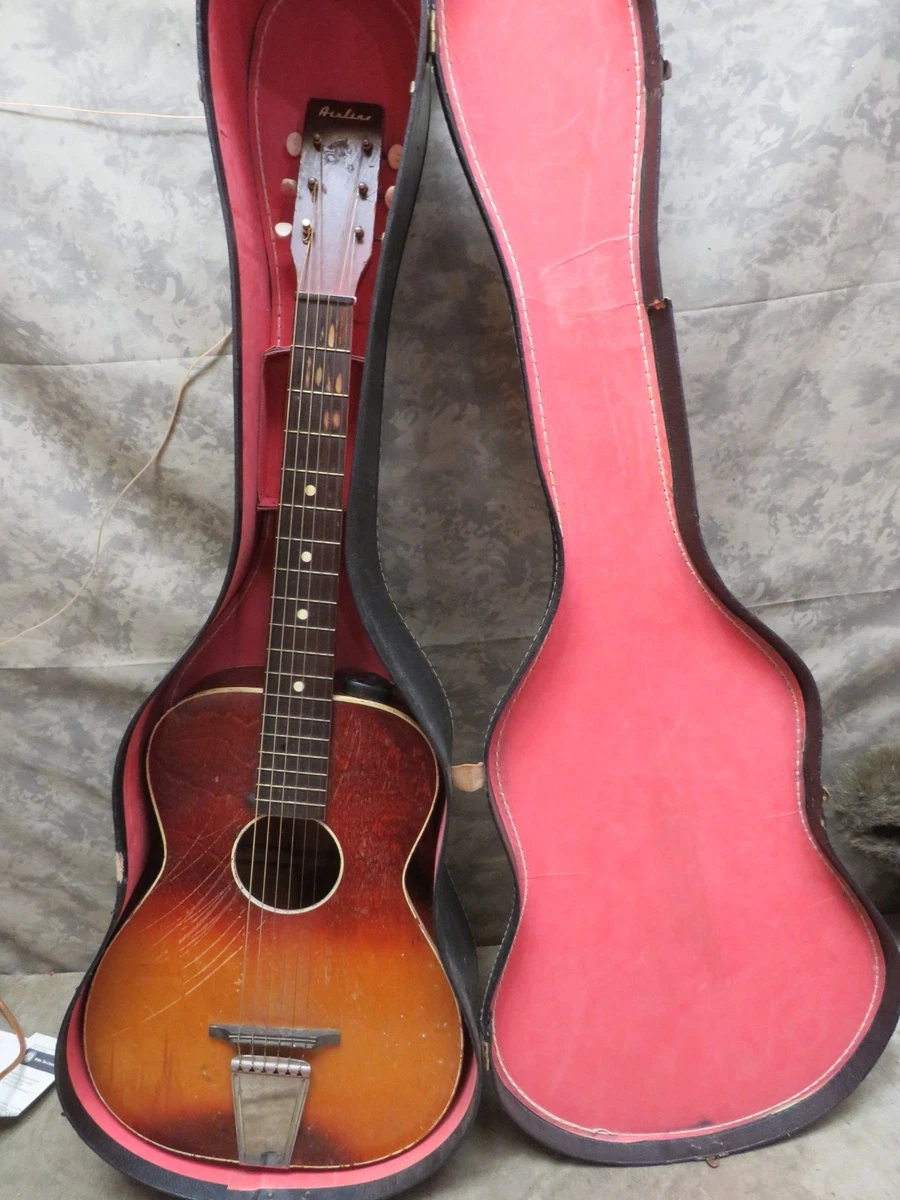 ギター Airline Acoustic Guitar Vintage Airline Wooden Guitar | eBay