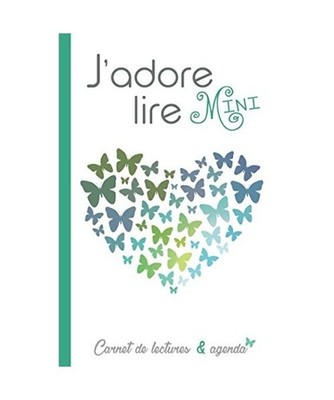 J'adore lire Mini: Carnet de lectures & agenda 