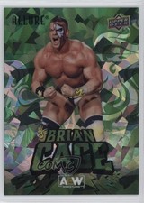 2024 Upper Deck Allure AEW Green Quartz 94/99 Brian Cage #10 12ij