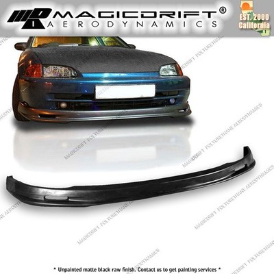 For 92 93 94 95 Honda Civic EG Sedan MU MUG Style Front Bumper Lip
