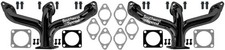 New V-8 Center Dump Flat Black Headers1932-1953 Flathead Fordhot Rodrat Rod
