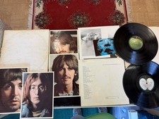 BEATLES - White Album - LP 1968 1st US Apple SWBO-101 A1714267 POSTER COMPLETE