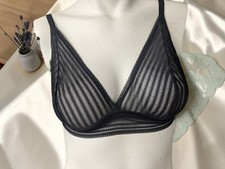 Cosabella Bralette Black Size L Made in Italy NEW WO TAGS