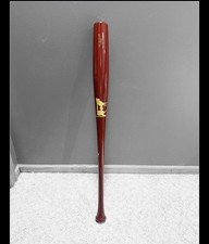 Bate de béisbol Torpedo madera de arce 34 pulgadas 31 oz. Gota con detalle de arándano/oro -3