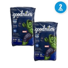 GoodNites GoodNites Boys Bedtime 28 Total Exp 07/27 Pack of 2 New