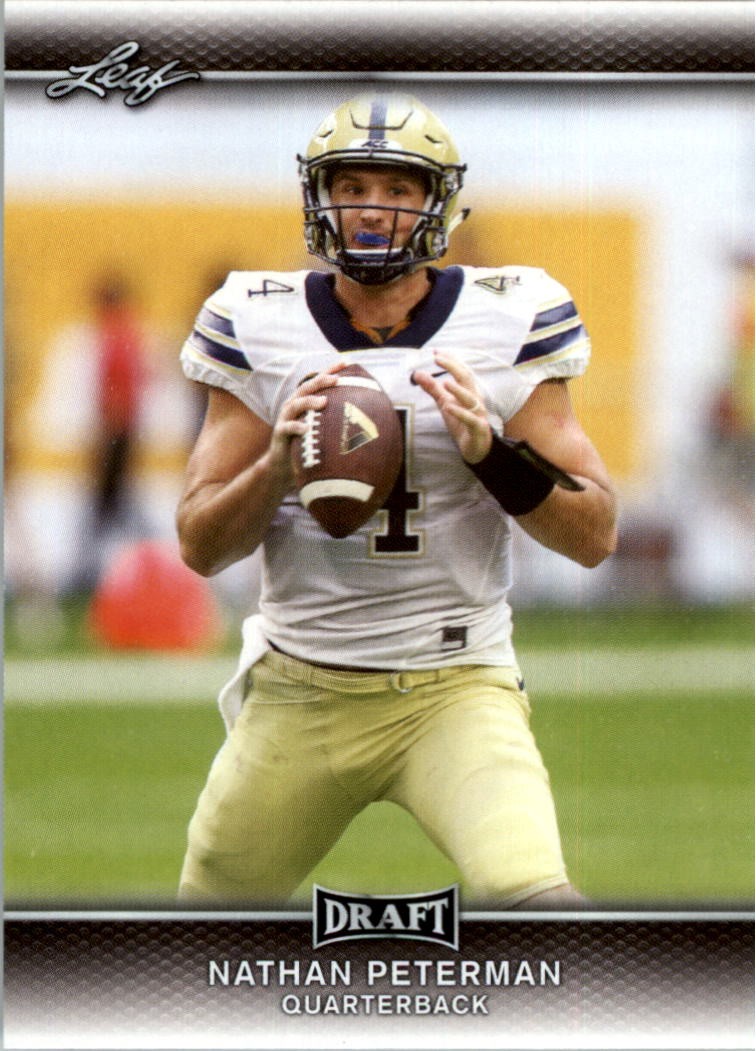 2017 Leaf Draft #53 Nathan Peterman - FB